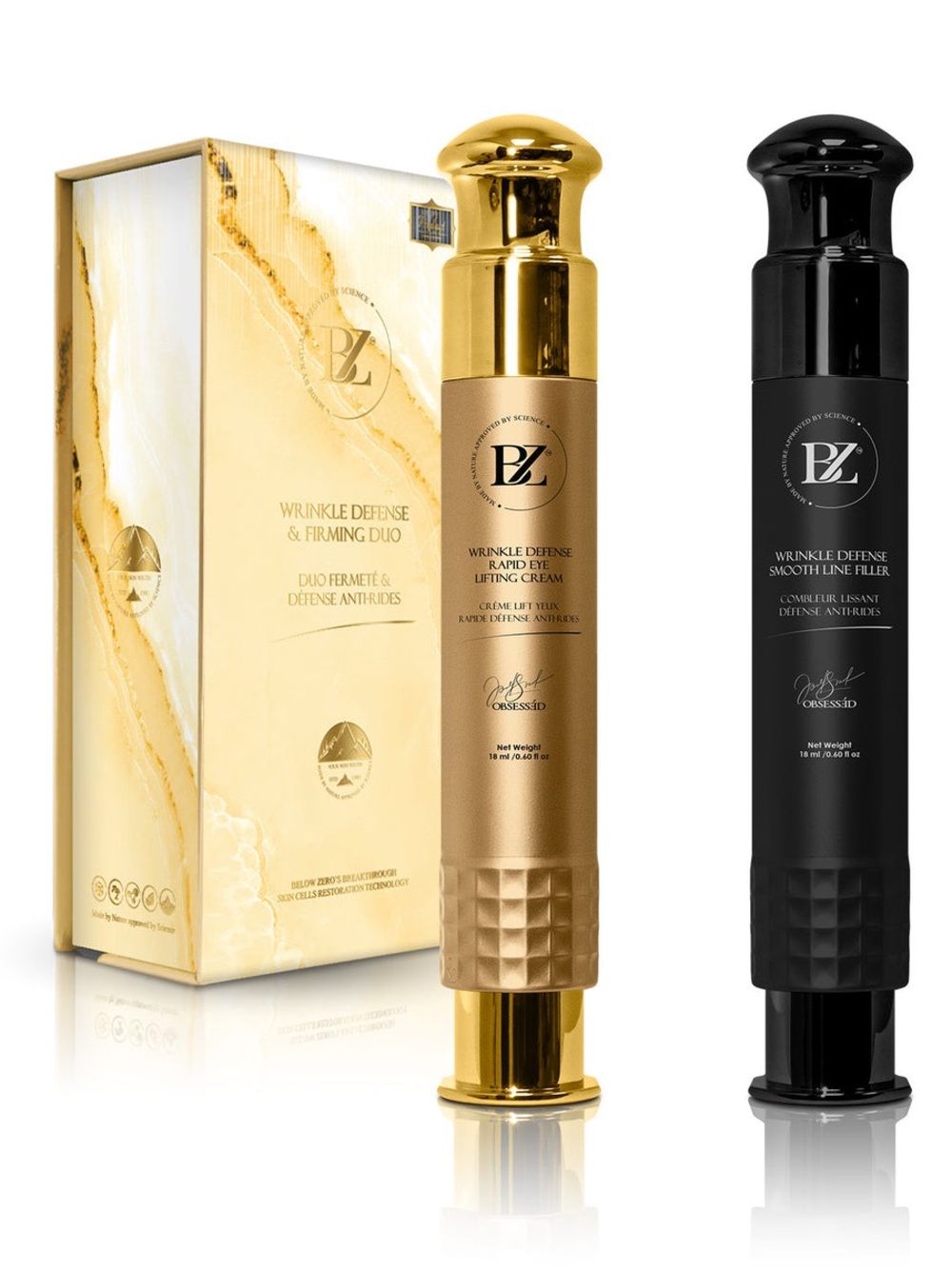 Below Zero - Wrinkle Defense & Firming Duo